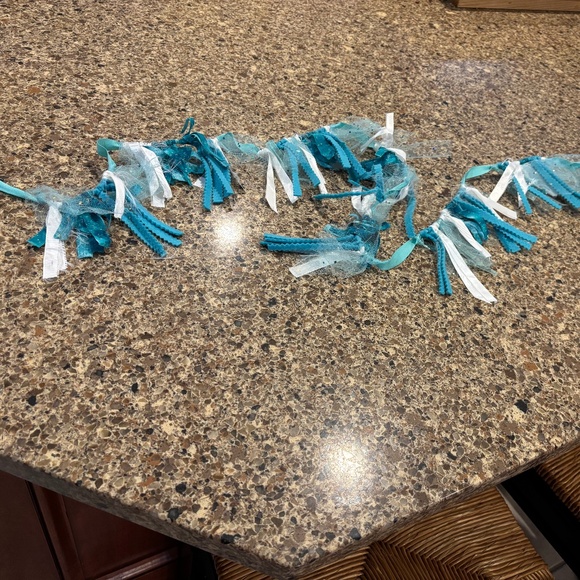 Decorative Ribbon Bunting Wall Decor - tween/teen room - Picture 4 of 8